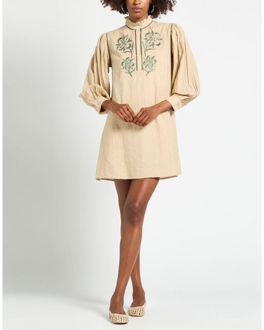 Antik Batik Natural Mini Dress