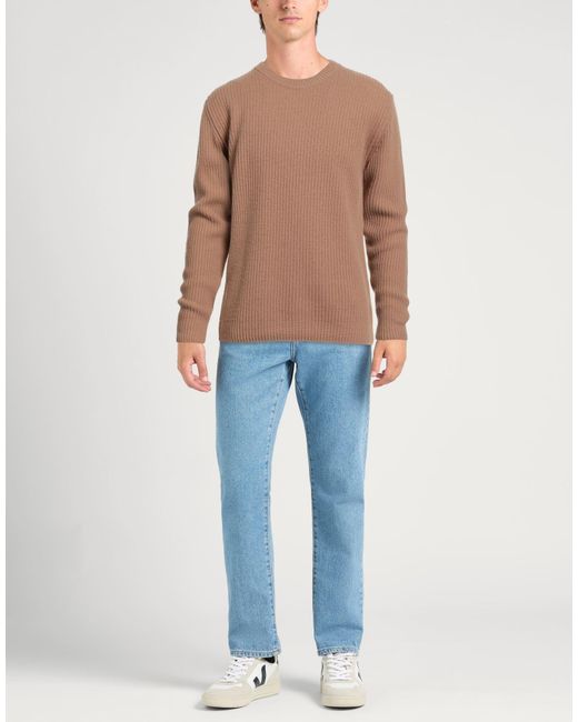 Bellwood Brown Camel Sweater Wool for men