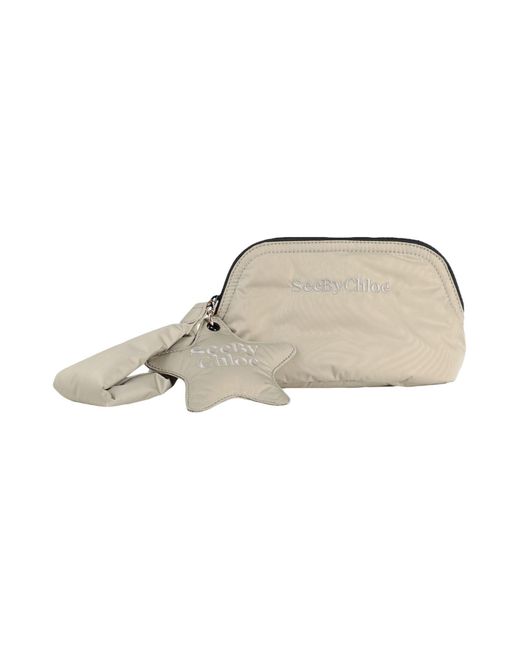 See By Chloé White Sage Beauty Case Polyester