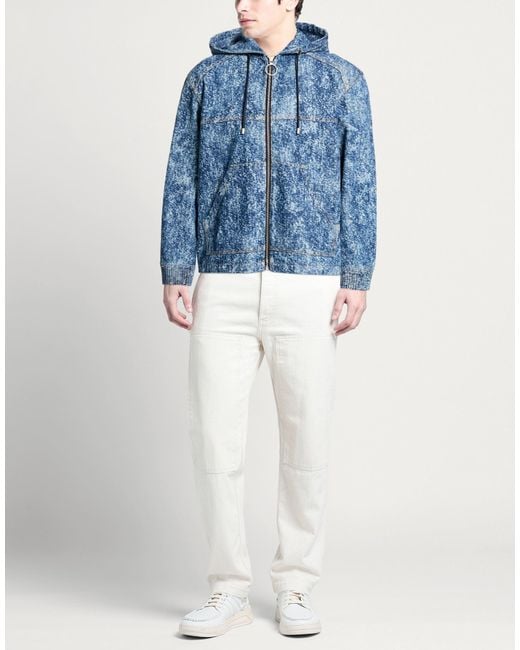 1989 STUDIO Blue Denim Outerwear Cotton for men