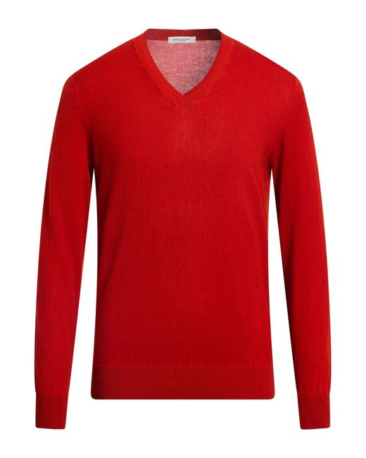 Pullover di Paolo Pecora in Red da Uomo