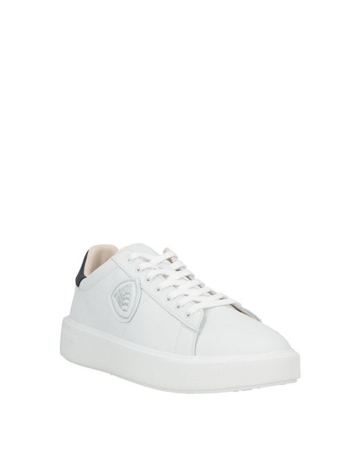 Blauer White Trainers for men