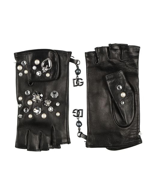 Guanti di Dolce & Gabbana in Black