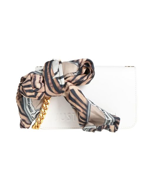 Just Cavalli White Cross-Body Bags