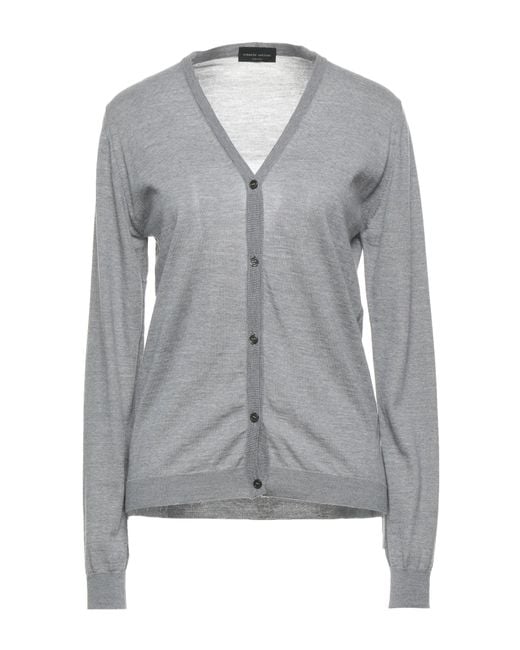 Roberto Collina Gray Cardigans