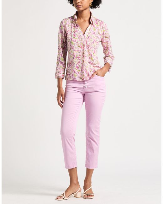 Caliban Pink Top Polyester, Elastane