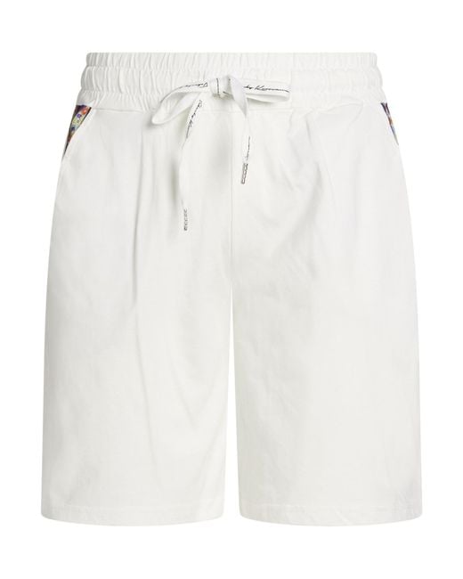 Takeshy Kurosawa White Shorts & Bermuda Shorts for men