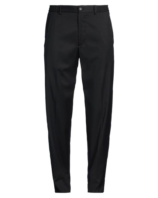 Tagliatore Black Pants Super 110S Wool for men