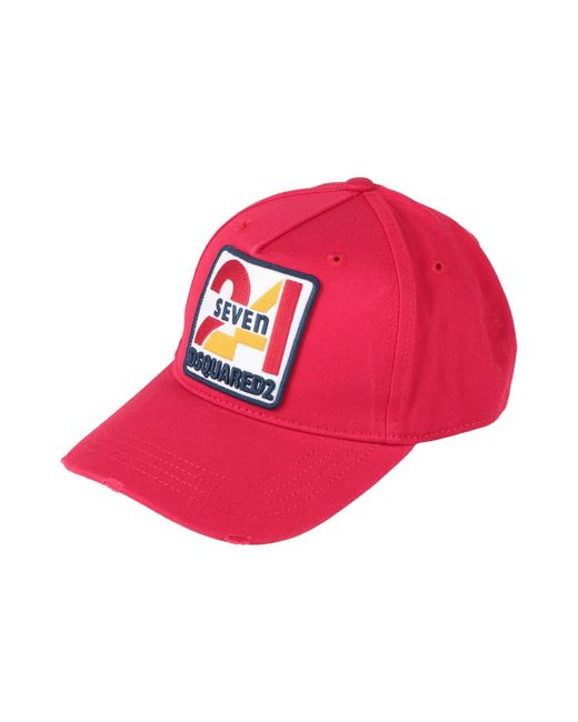 Sombrero DSquared² de color Red