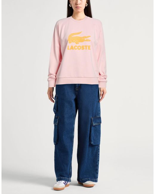 Sudadera Lacoste de color Pink