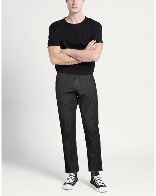 Dondup Gray Jeans Cotton, Elastane for men