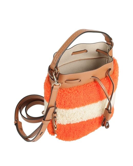 Tod's Orange Handbag