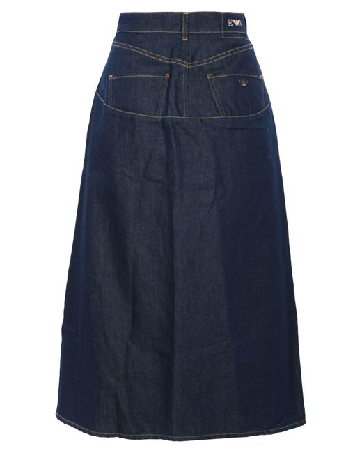 Emporio Armani Blue Denim Skirt