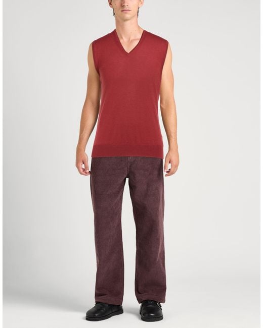 Gran Sasso Red Jumper for men