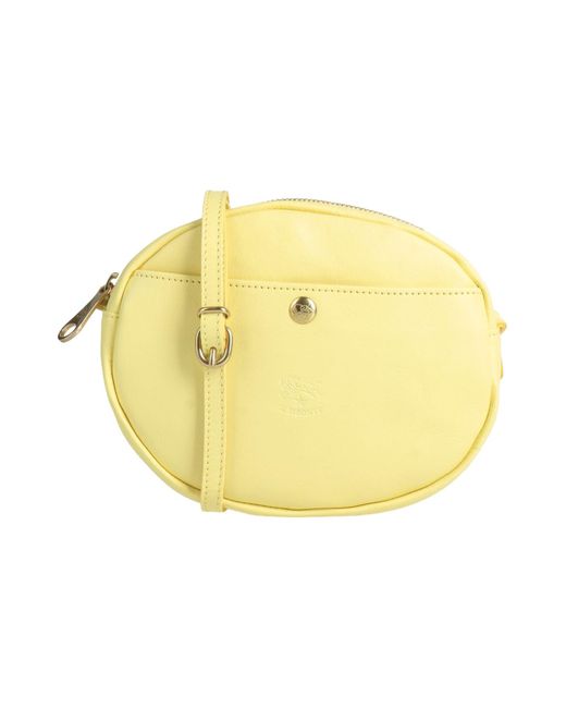 Il Bisonte Yellow Cross-body Bag