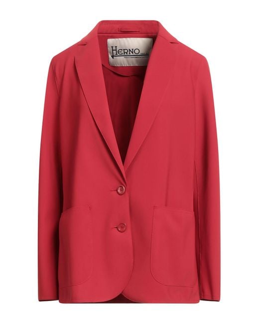 Blazer Herno en coloris Red
