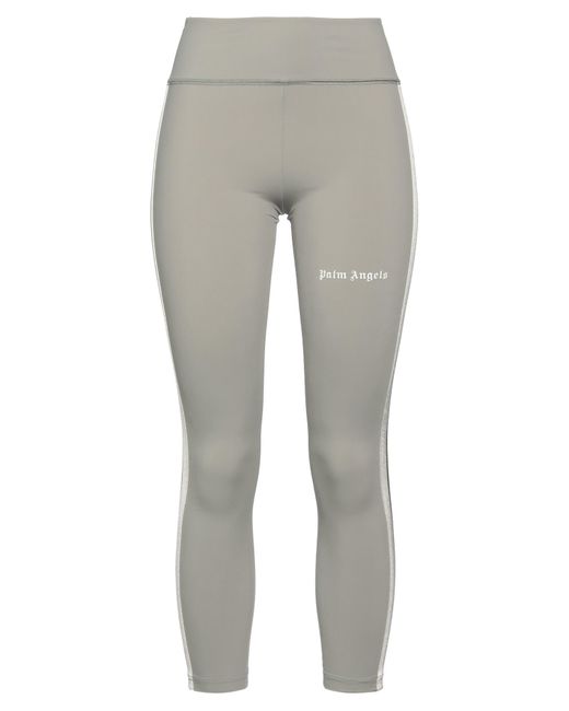 Palm Angels Gray Military Leggings Polyamide, Elastane, Polyester