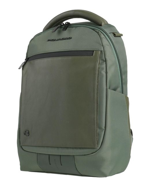 Piquadro Green Backpacks for men