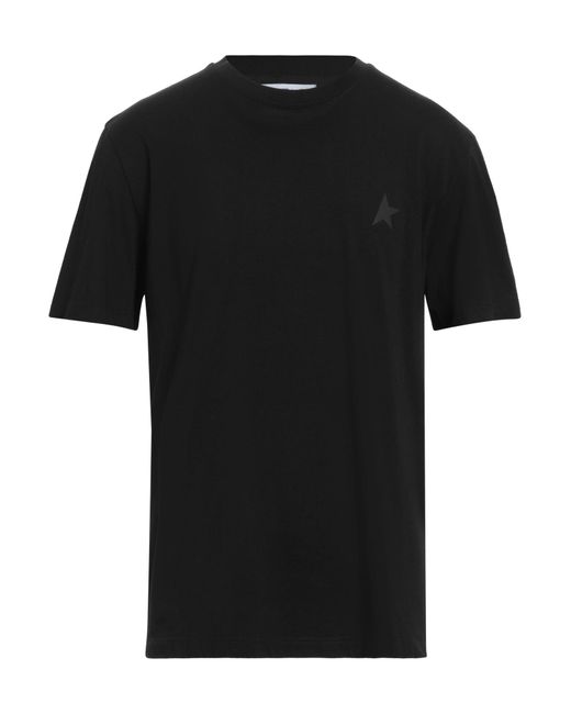T-shirt Golden Goose Deluxe Brand pour homme en coloris Black