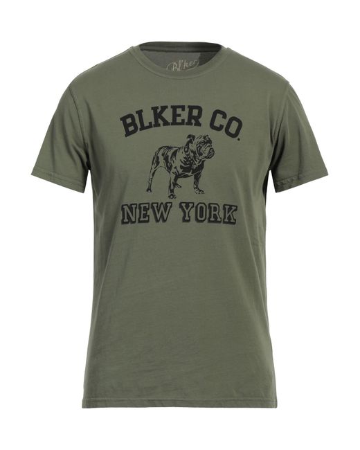 Bl'ker Green T-shirt for men
