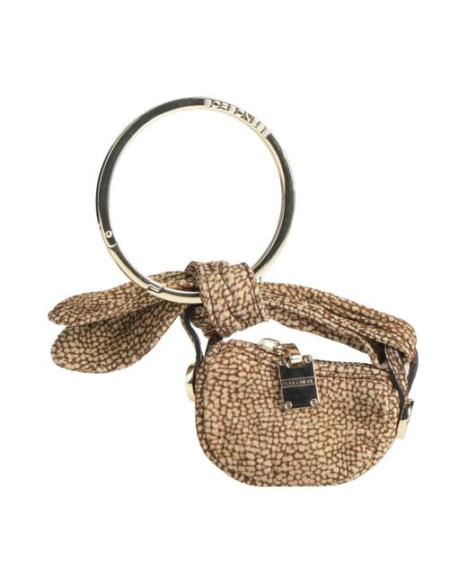 Bolso de mano Borbonese de color Metallic