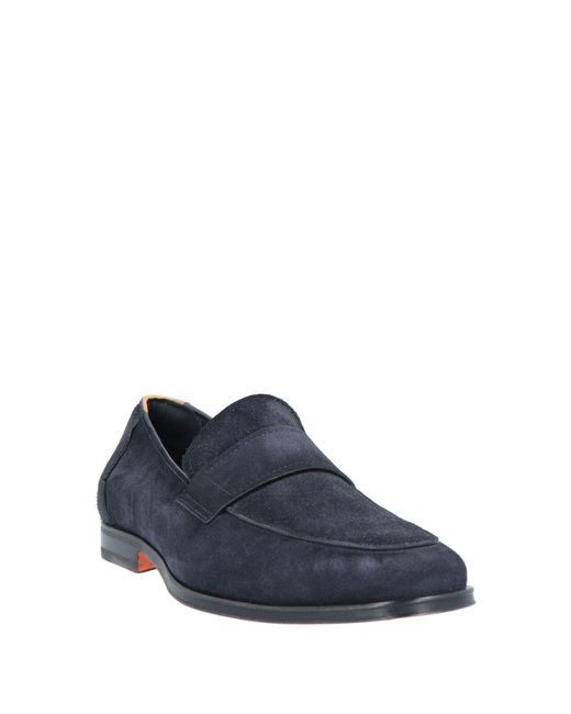 Santoni Blue Loafer for men