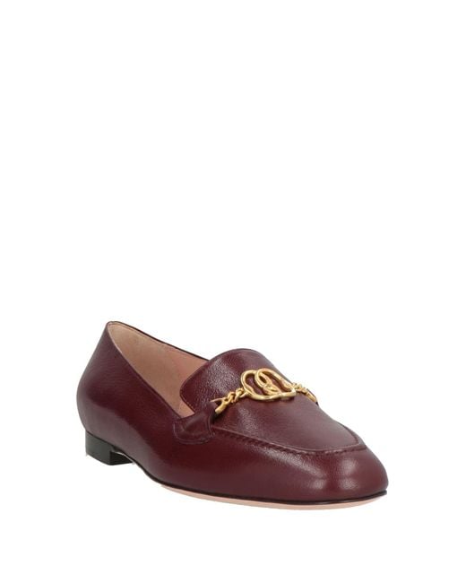 Bally Purple Mokassin