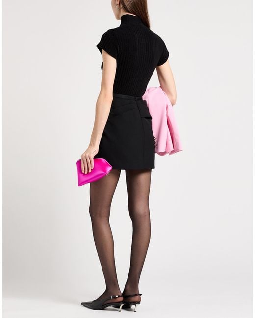 Versace Black Mini Skirts