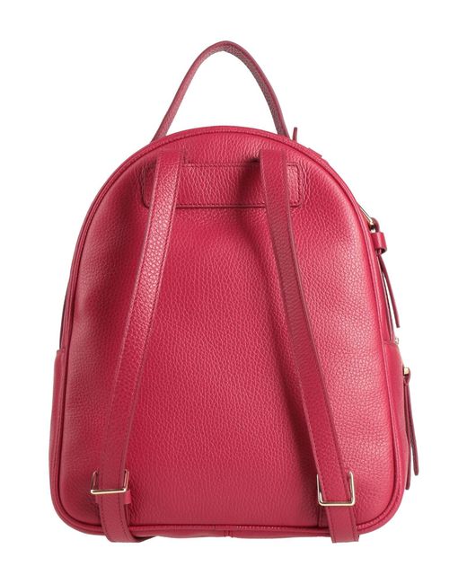 Coccinelle Red Backpacks