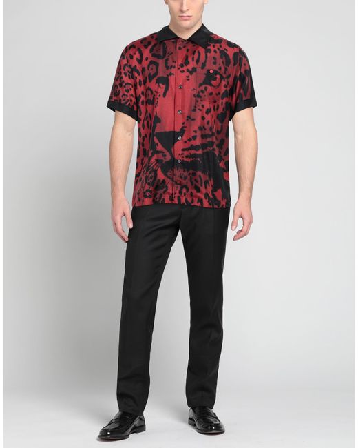 Camisa Dolce & Gabbana de hombre de color Red