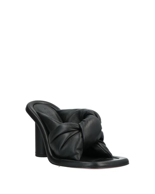 Ambush Black Sandals