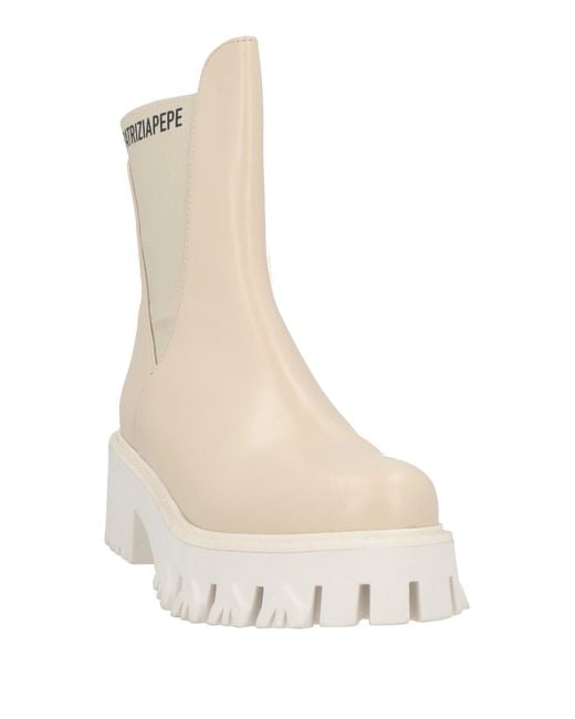 Patrizia Pepe Natural Ankle Boots