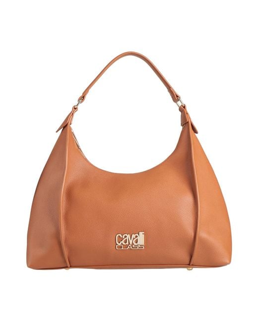 Roberto Cavalli Brown Handbag