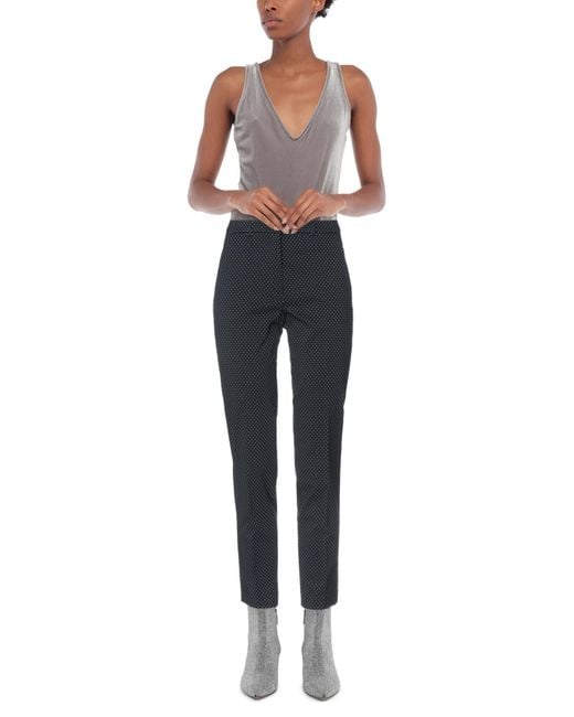 SEVENTY VENEZIA Blue Midnight Pants Viscose, Polyamide, Polyester, Elastane