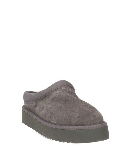 COPENHAGEN Gray Cph249 Mules & Clogs Leather