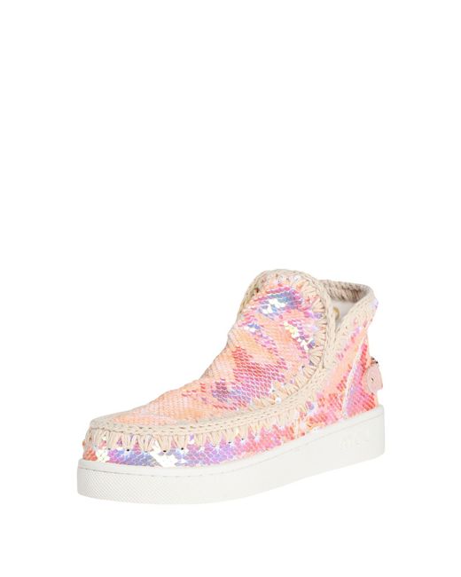 Mou Pink Ankle Boots