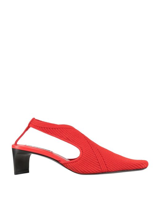 Jil Sander Red Pumps