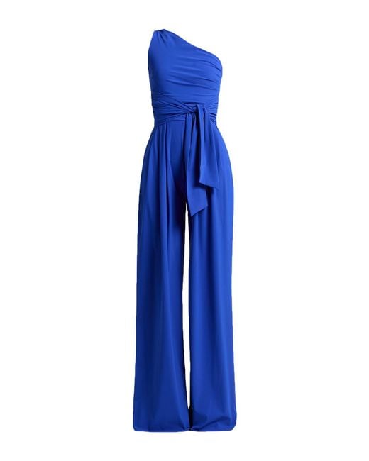 La Petite Robe Di Chiara Boni Blue Jumpsuit