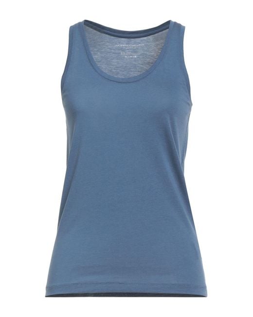 Majestic Filatures Blue Tank Top Lyocell, Organic Cotton