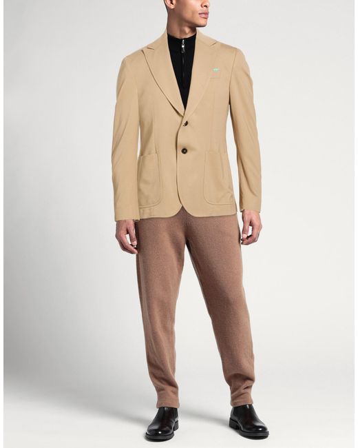 Berry & Brian Natural Blazer for men