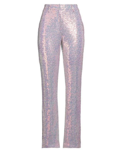 ROTATE BIRGER CHRISTENSEN Purple Pants