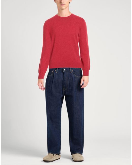 Pullover Gran Sasso de hombre de color Red