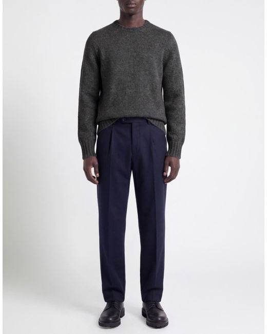 Alpha Studio Gray Sweater Wool, Polyamide, Alpaca Wool for men