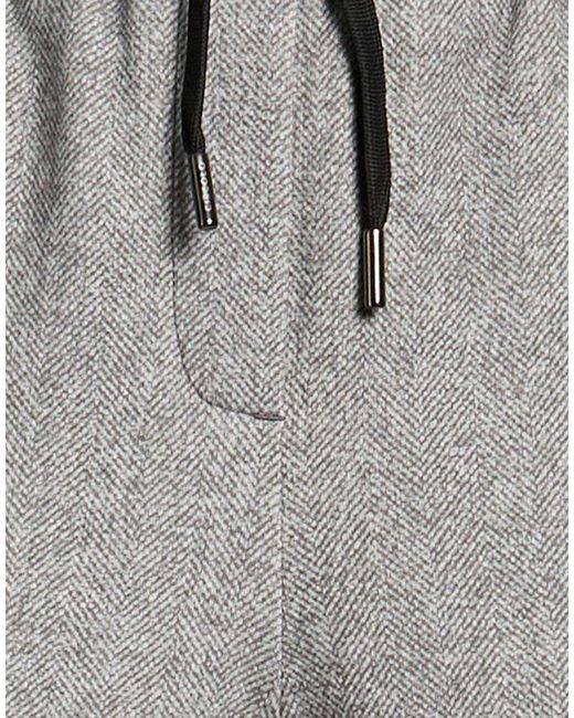 Circolo 1901 Gray Pants Cotton, Elastane