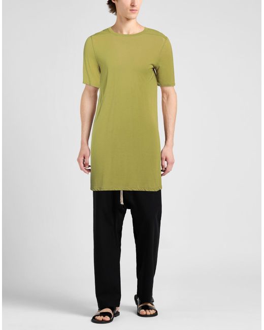 Rick Owens Green T-shirt for men