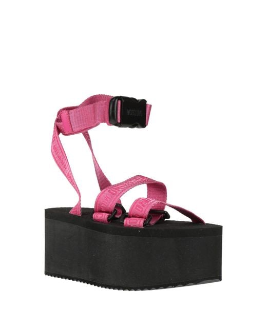 Moschino Black Sandals