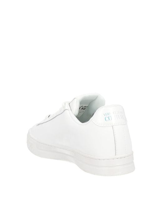 Versace White Sneakers Soft Leather