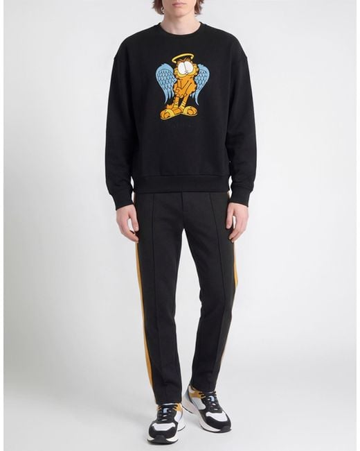 Iceberg Blue X Garfield Sweatshirt Cotton, Polyester for men