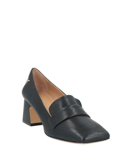 Maison Margiela Gray Loafers Leather