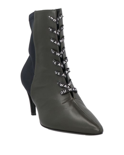 Ballin Amsterdam Black Ankle Boots